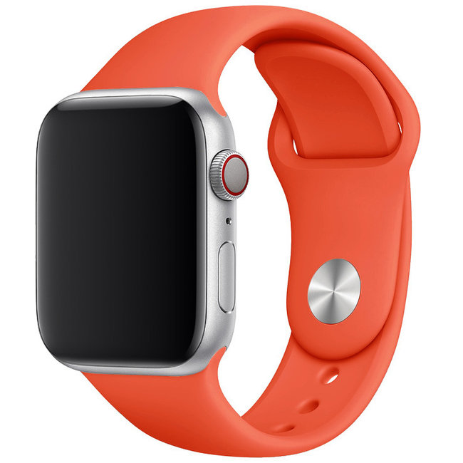 Marque 123watches Apple Watch sport bracelet - orange