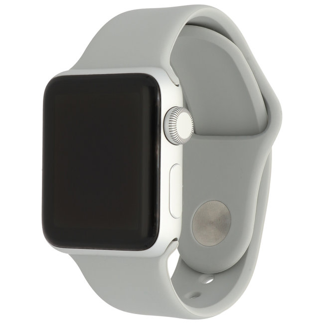Marque 123watches Apple Watch sport bracelet - brouillard gris