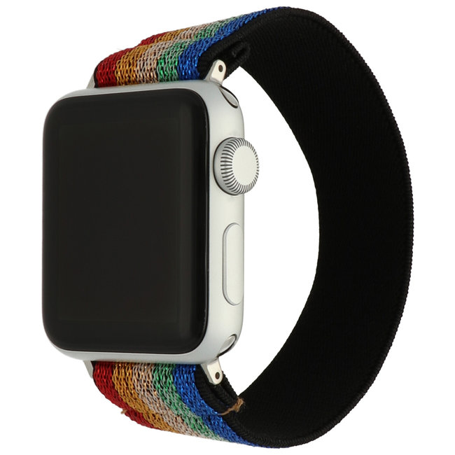 Marque 123watches Apple Watch nylon bracelet - colorful