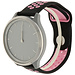 Marque 123watches Garmin Vivoactive / Vivomove double bracelet en silicone - noir rose