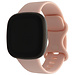 Marque 123watches Fitbit Versa 3 / Sense sport bracelet - pink sand