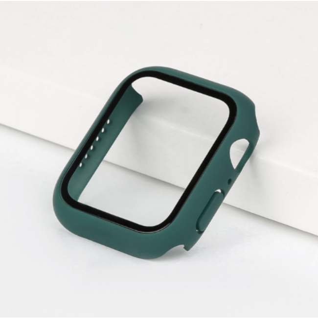 Apple Watch étui rigide - vert foncé