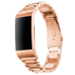 Marque 123watches Fitbit Charge 3 & 4 des perles échantillons lien bracelet - or rose