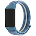 Marque 123watches Fitbit Charge 3 & 4 nylon sport bracelet - cape bleu
