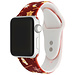 Marque 123watches Bracelet de sport imprimé Apple Watch - noël rouge