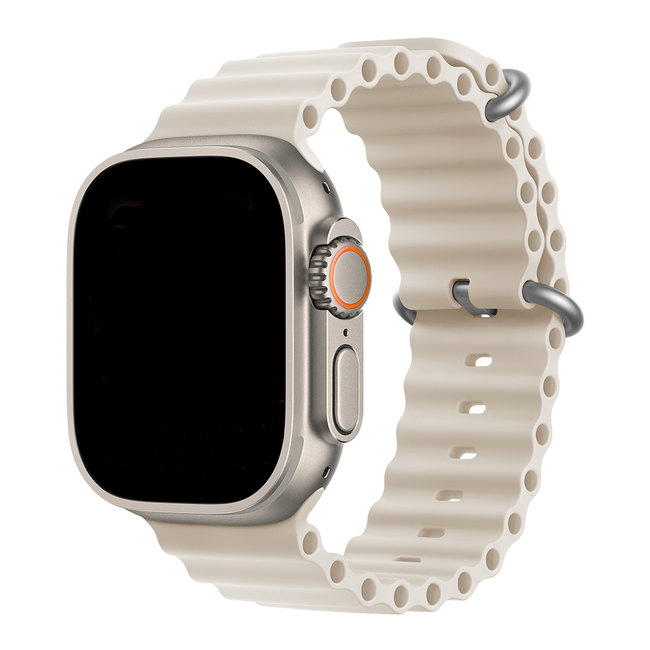 Apple Watch ocean bracelet - starlight