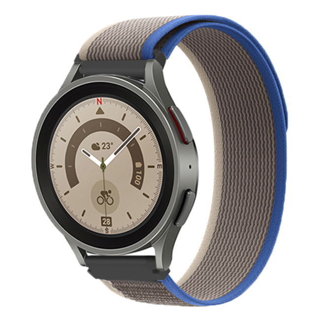 Huawei nylon trail bracelet - bleu gris