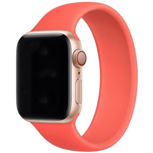 Marque 123watches Apple Watch sport solo loop bracelet - orange