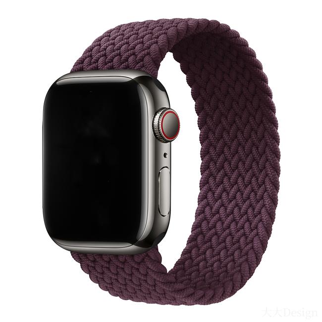 Apple Watch solo tressé bracelet - cerise