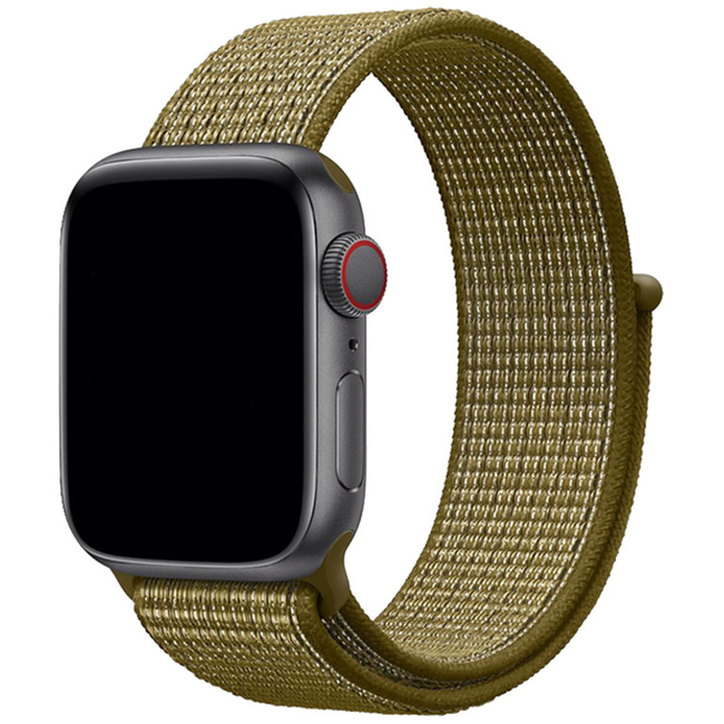 Apple Watch nylon sport loop bracelet - flak d'olive