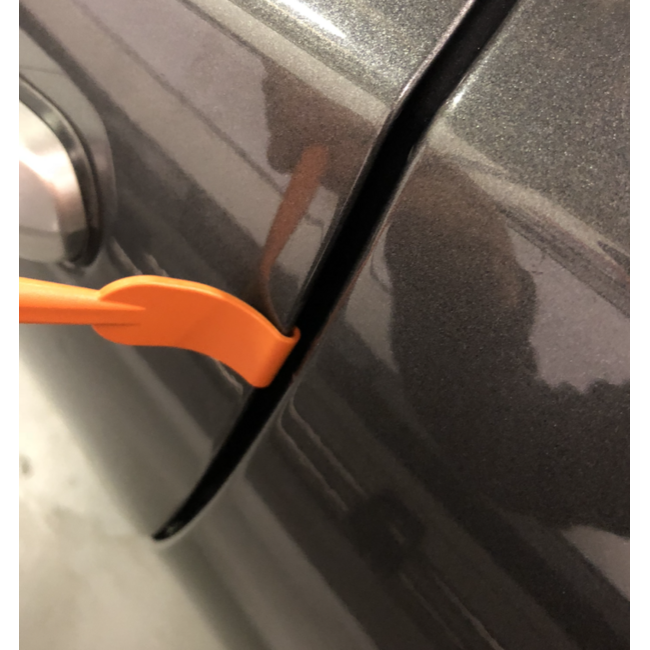 7 stuks folie precisie rakels set.