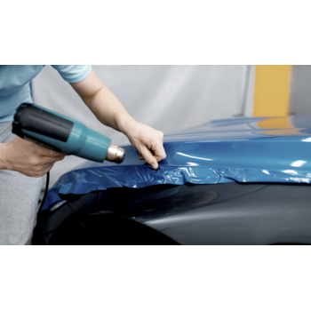 Verwerking auto wrapfolie