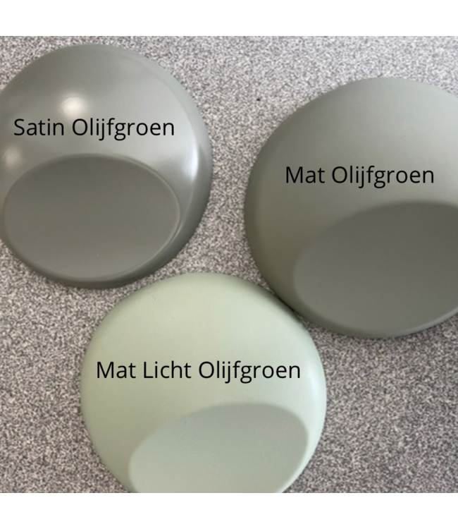 ZIJDEGLANS OLIJF GROEN WRAPFOLIE