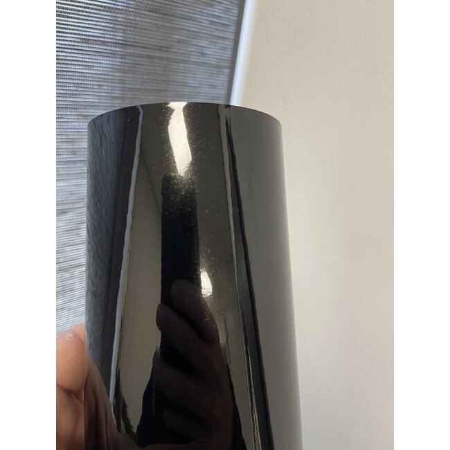 GLANS METALLIC ZWARTE WRAPFOLIE