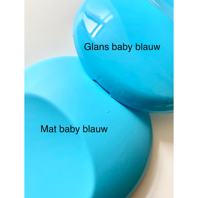 Niet op voorraad Baby Blauw Glans Wrapfolie