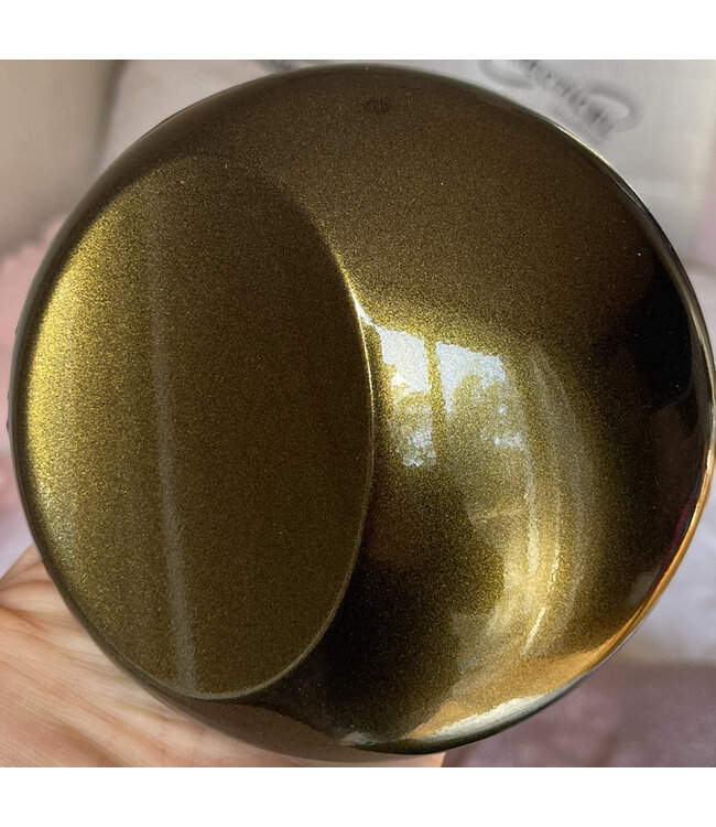 GLANS METALLIC DONKER GOUDE WRAPFOLIE