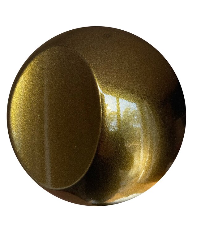 GLANS METALLIC DONKER GOUDE WRAPFOLIE