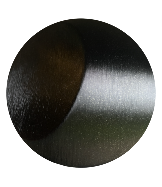 BRUSHED ALUMINIUM ZWARTE WRAPFOLIE