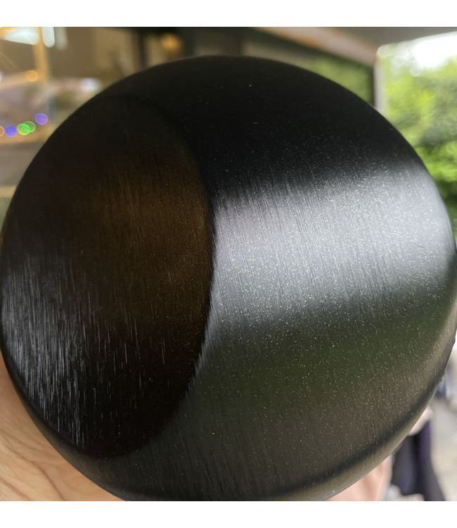 BRUSHED ALUMINIUM ZWARTE WRAPFOLIE