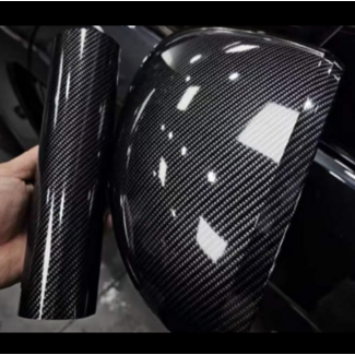 2D CARBON ZILVER WRAPFOLIE