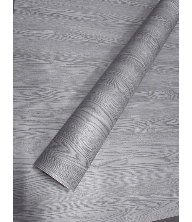 AANBIEDING: HOUTNERF LICHT GRIJS WRAPFOLIE 18