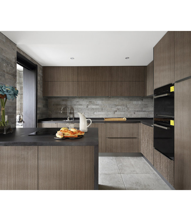 Houtlook Ebben licht bruin Plakfolie