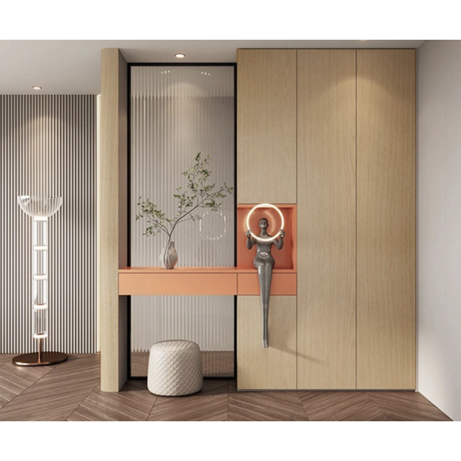 Houtlook Amberlicht Plakfolie