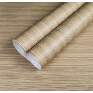 Houtlook Ivoor Streep Plakfolie