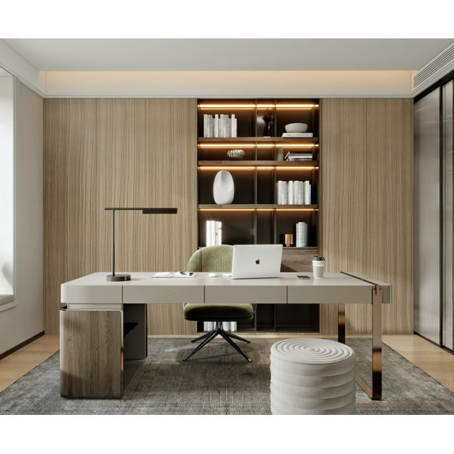 Houtlook Ivoor Streep Plakfolie