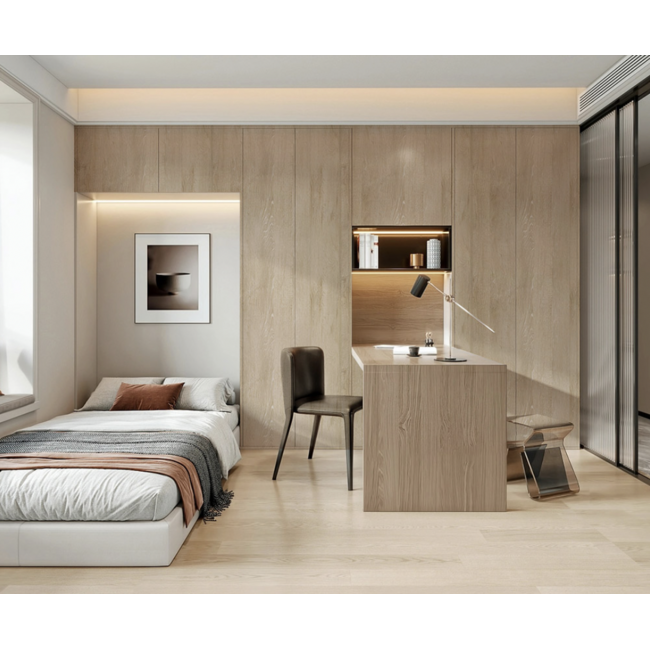 Houtlook Whitewash Beuken Plakfolie