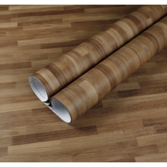 Houtlook Licht Bruin Rubberwood