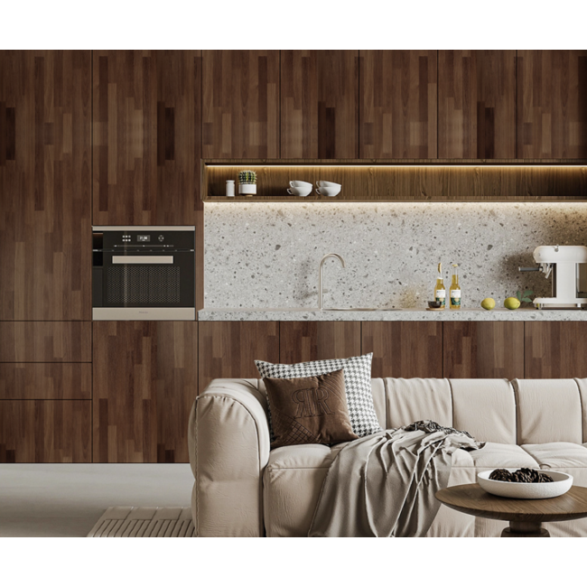 Houtlook Warm Bruin Rubberwood