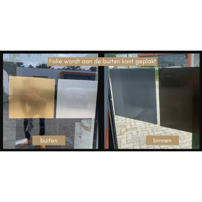 Spiegel Raamfolie