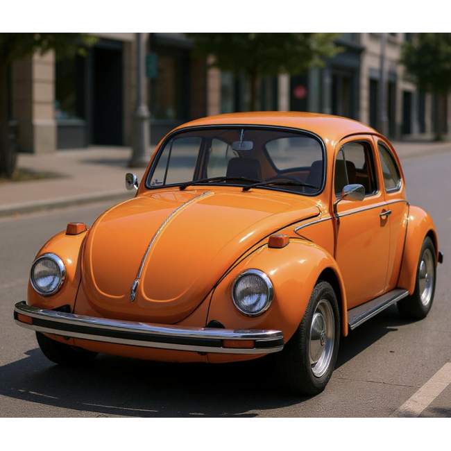 GLANS ORANGE WRAPFOLIE