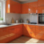 Niet op voorraad GLANS ORANGE WRAPFOLIE
