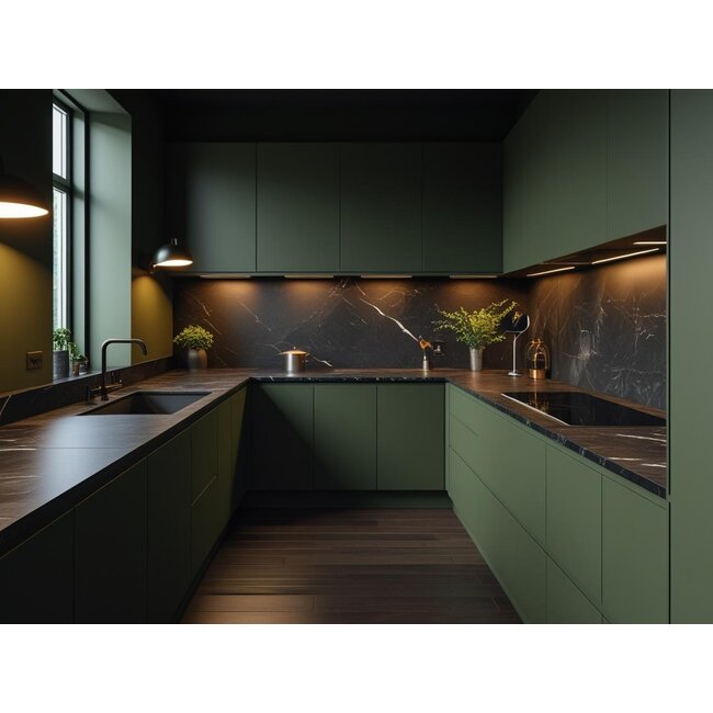 MAT DONKER ARMY GROENE WRAPFOLIE