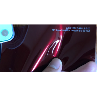 PRE-ORDER: METALLIC DRAGON BLOOD RED WRAPFOLIE