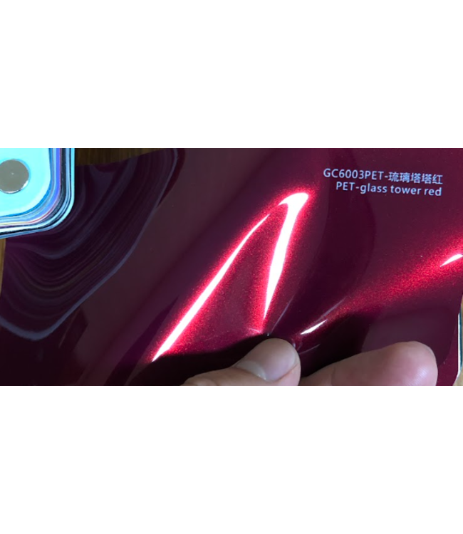 PRE-ORDER GLASS TOWER RED WRAPFOLIE