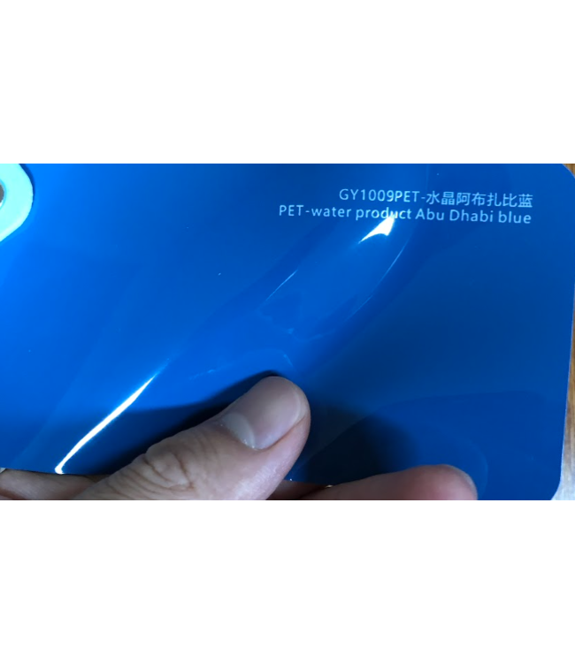 PRE-ORDER WATER ABU DHAIBI BLUE WRAPFOLIE