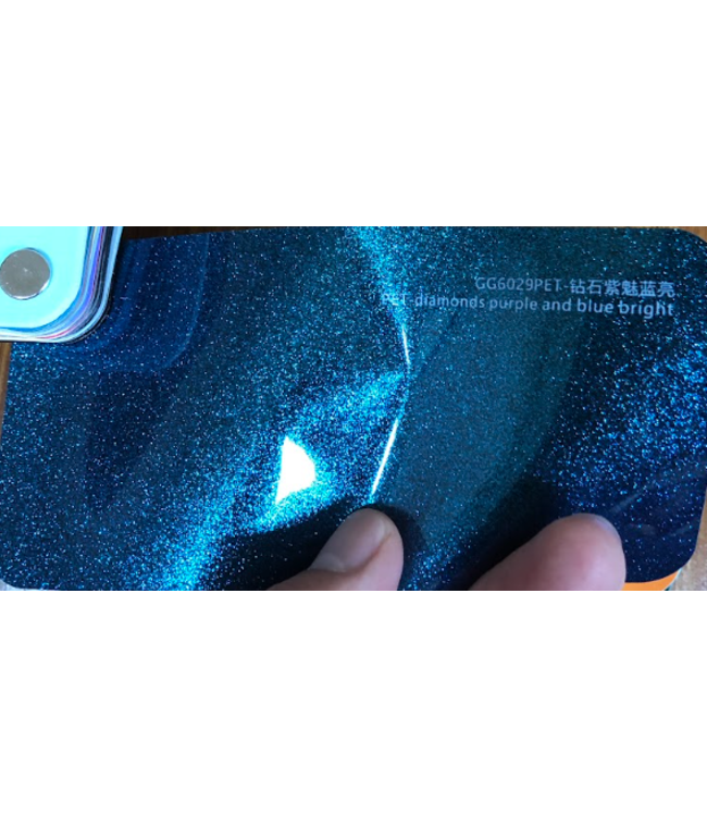 PRE-ORDER DIAMOND PURPLE BLUE BRIGHT WRAPFOLIE