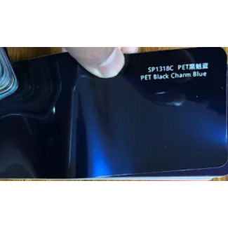 PRE-ORDER BLACK CHARM BLUE WRAPFOLIE