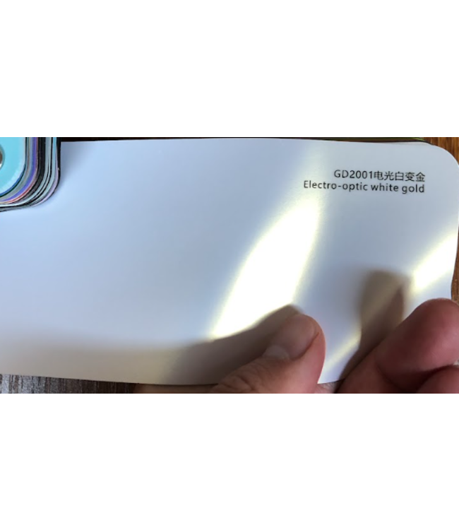 PRE-ORDER ELECTRO OPTIC WHITE GOLD WRAPFOLIE