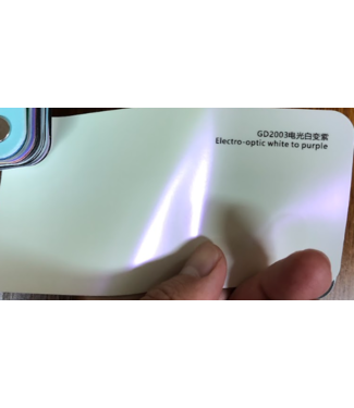 PREMIUMVINYLS PRE-ORDER ELECTRO OPTIC WHITE TO PURPLE WRAPFOLIE