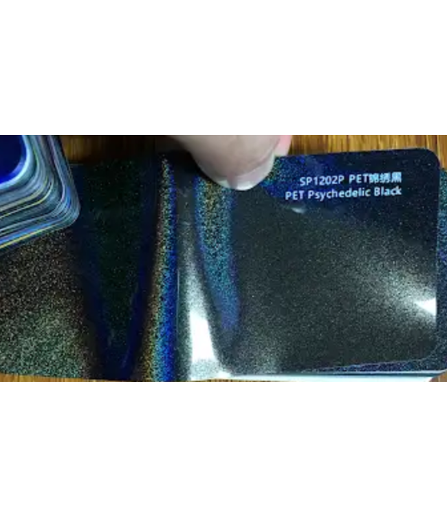 PRE-ORDER PSYCHEDELIC BLACK WRAPFOLIE