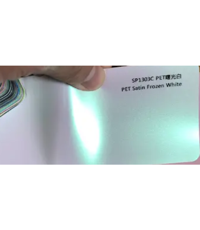 PRE-ORDER SATIN FROZEN WHITE WRAPFOLIE