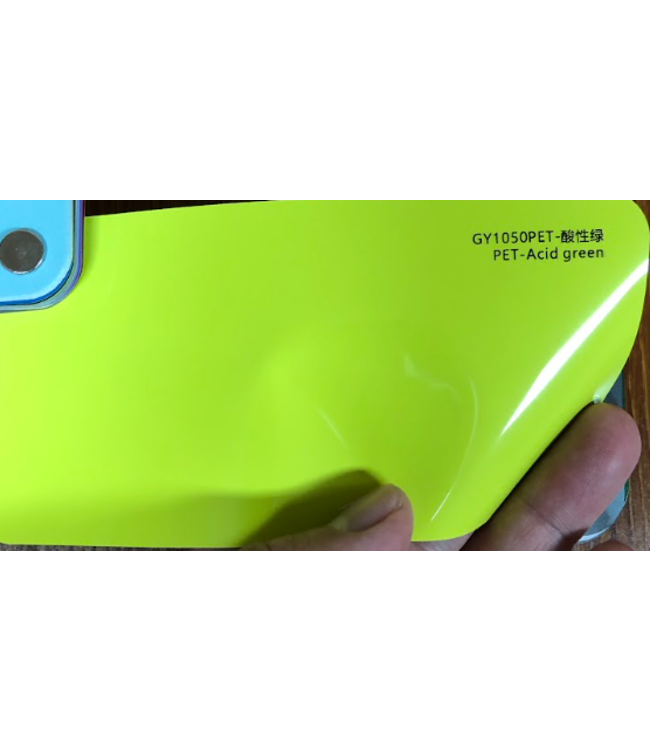 PRE-ORDER ACID GREEN WRAPFOLIE