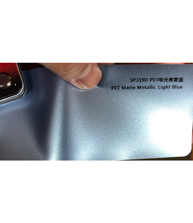 PRE-ORDER MATTE METALLIC LIGHT BLUE WRAPFOLIE