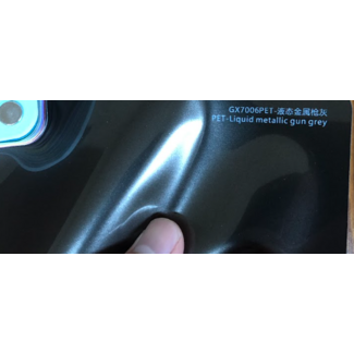 PRE-ORDER METALLIC GUN GREY WRAPFOLIE