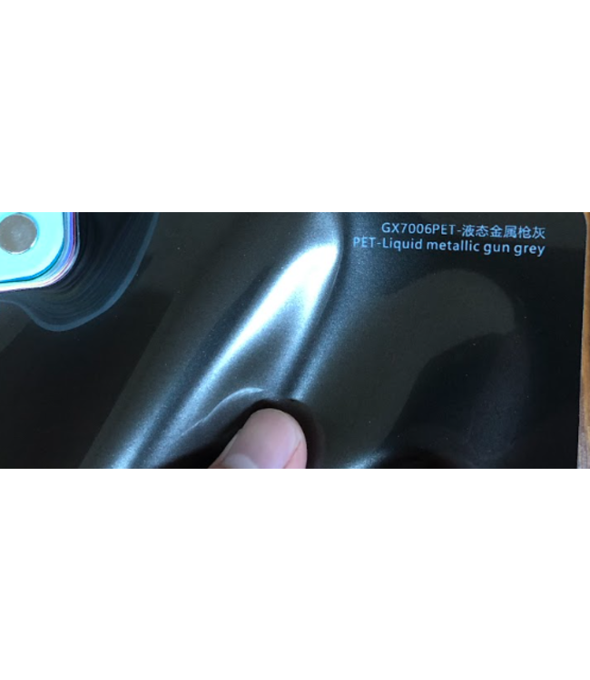 PRE-ORDER METALLIC GUN GREY WRAPFOLIE