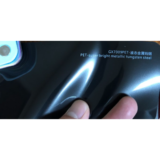 PREMIUMVINYLS PRE-ORDER SUPER BRIGHT METALLIC TUNGSTEN STEEL WRAPFOLIE